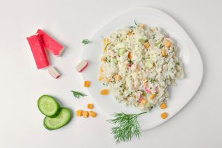 салат "снежный краб"