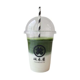 Matcha Latte (cold) with cow milk