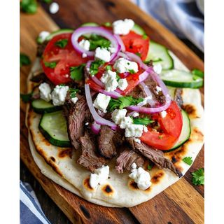 Grilled Ankole Lamb Gyro