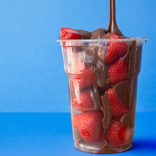 Ягоди с шоколад