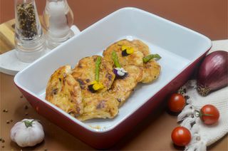 Oala cu piept de pui aromat la gratar 600gr