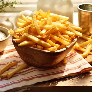Patatine fritte media