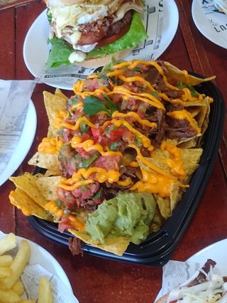 Nacho especial de carne