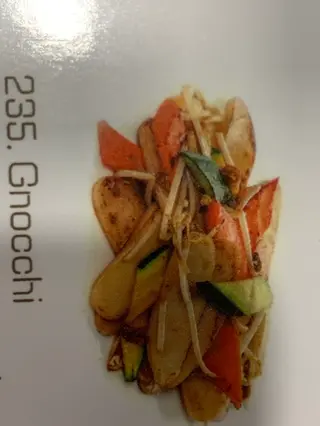 235.Gnocchi con gamberi 