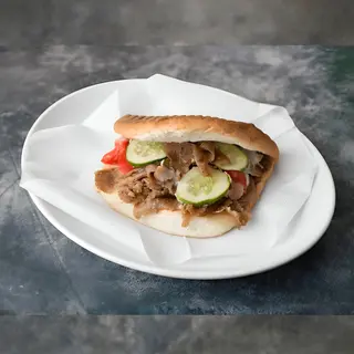 Srednji juneći doner combo