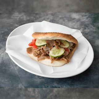 Srednji juneći doner combo