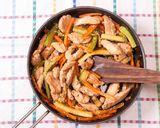 68. Пилешки лентички със зеленчуци (800г)