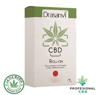 Roll-on Rojo con CBD. Alivio y tensiones de cabeza- 5ml