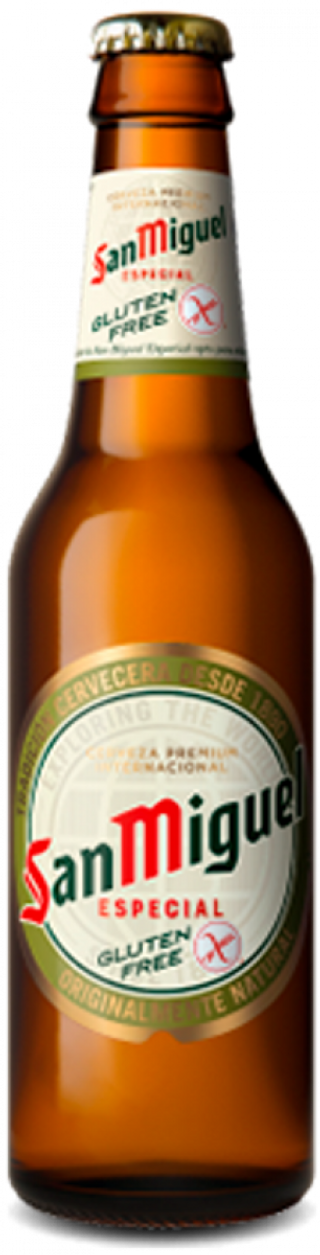CERVEZA SIN GLUTEN botella 33cl