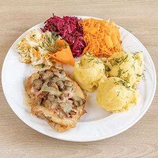 Kotlet drobiowy po cygańsku