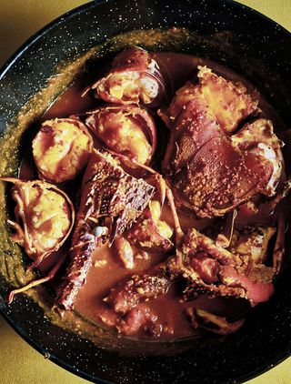 Langosta Roja En Caldereta (1 Kg.). Para 2 personas