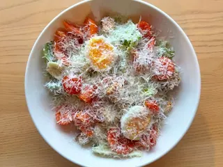 Салат "Цезар" з лососем