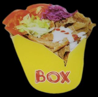 Kebap box medio