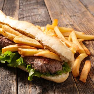 Sandwich viande hachée