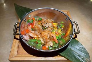 183. Gamberi sale e pepe