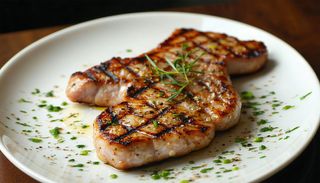 Plat Escalope grillée