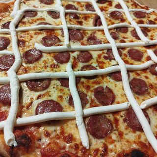 Pizza Calabresa Catupiry  NOVIDADE