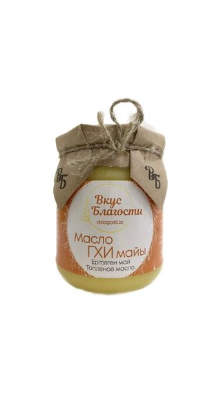 Масло топленое Вкус благости Гхи 215 гр