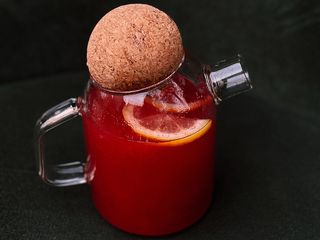 Чай малина - апельсин (500ml)