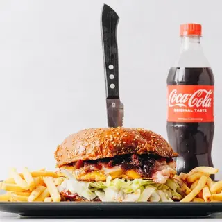 Pharaoh Burger meni