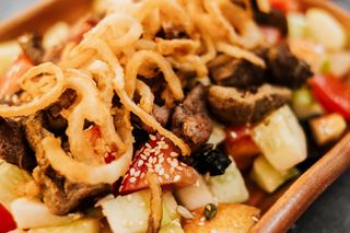 Salata sa biftekom 500g