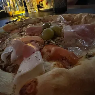 Prsuto pizza