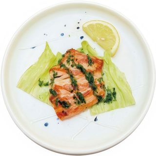 66. Salmon a la Plancha