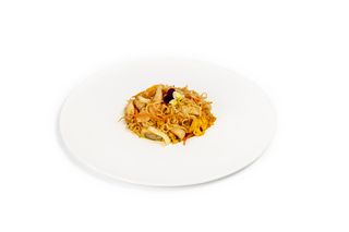 154 Ramen saltato con pollo