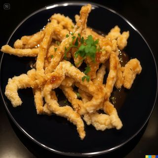 42. Pollo Agripicante. Spicy Chicken