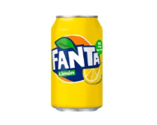 Fanta Limón lata 330ml.