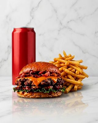 Menu Classic + Patatine Fritte + Bibita