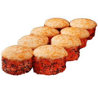 Запечений рол з сурімі та креветкою