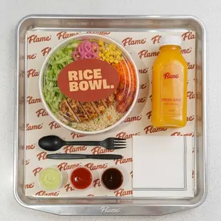 Grilled Chicken Rice Bowl