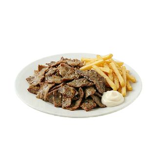 Plato De Pollo Solo Carne Con Queso