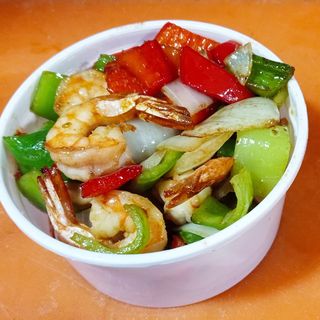 70. Langostino salteado