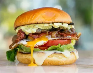 Egg Cheese Burger