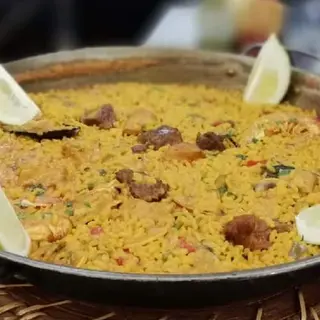 Arroz Con Secreto Ibérico y Ñoras  (Para 2 Personas)