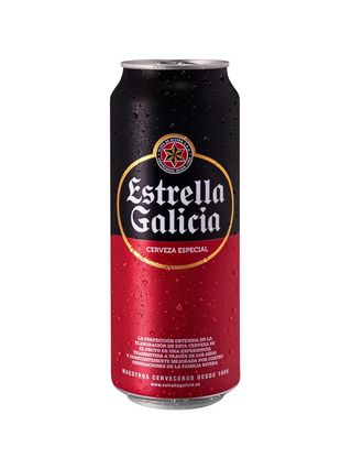 Estrella galicia en lata
