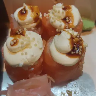 Gunkan Sake Philadelphia (2 Unidades)