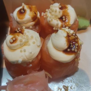 Gunkan Sake Philadelphia (2 Unidades)