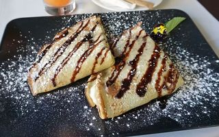 Clatite cu Finetti si banane            