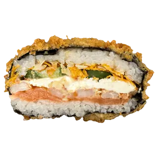 Burger Łosoś-Krewetka
