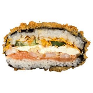 Burger Łosoś-Krewetka