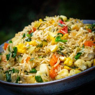 Egg fried rice 