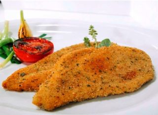 Pechuga De Pollo Empanada Con Patatas 2 Uds.