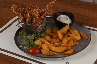 Hrskava piletina u susamu