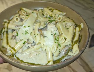[Pâtes] Penne Alfredo 