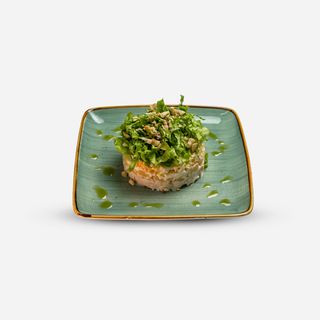 Салат с ананасом и курицей 