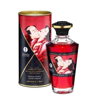 Shunga Aceite De Masaje Efecto Calor Cereza Ardiente