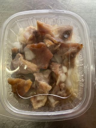 Pestorejo a la vinagreta